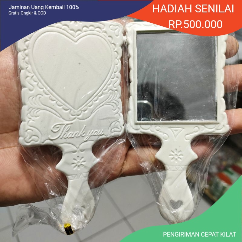 Jual Pcs Souvenir Cermin Putih Kemas Souvenir Pernikahan Kaca Putih Sovenir Unik Murah