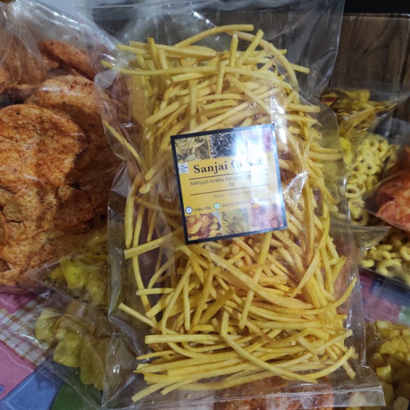 

sanjai lidi asin 250gr