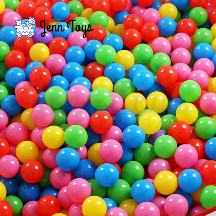 Kolam Mandi Bola - Mainan Bola Plastik - Bola Mandi Anak Jenntoys - Mandi Bola Anak Bayi Bola