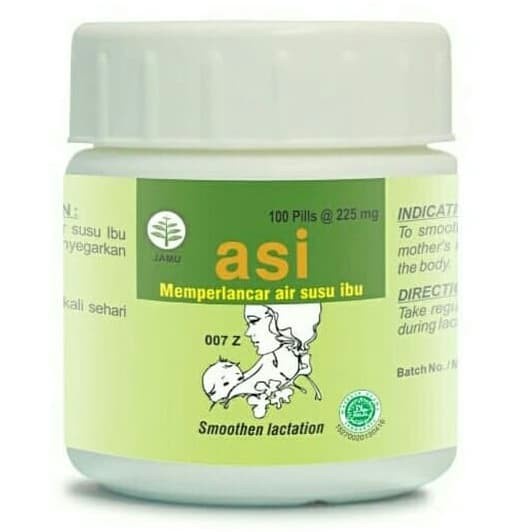 PELANCAR ASI HERBAL  Asi Booster Boster Pil Membantu melancarkan Air Susu Ibu