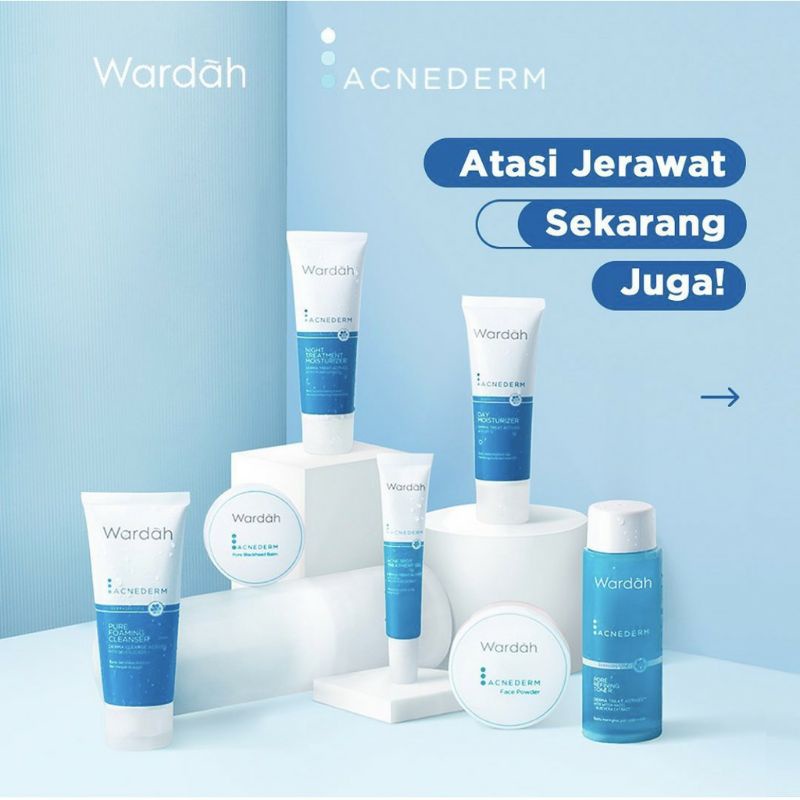 Wardah Acnederm Series | ACNEDERM SERIES