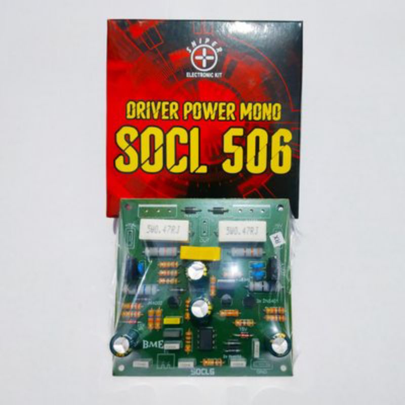 KIT Driver 500W SOCL 506 By BME Sniper Electronic Kit
