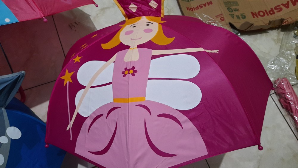 Payung Anak / Payung Karakter Animal & Princess