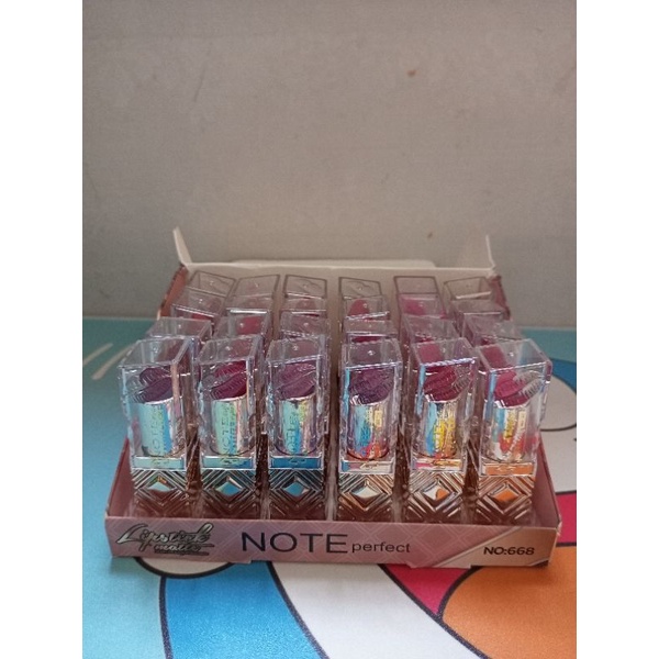 Lipstik Note Perfect Matte ( 3 Pcs MIX )