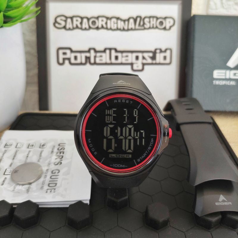 Eiger1989 Touchdigi Watch Jam Tangan Digital Pria Original