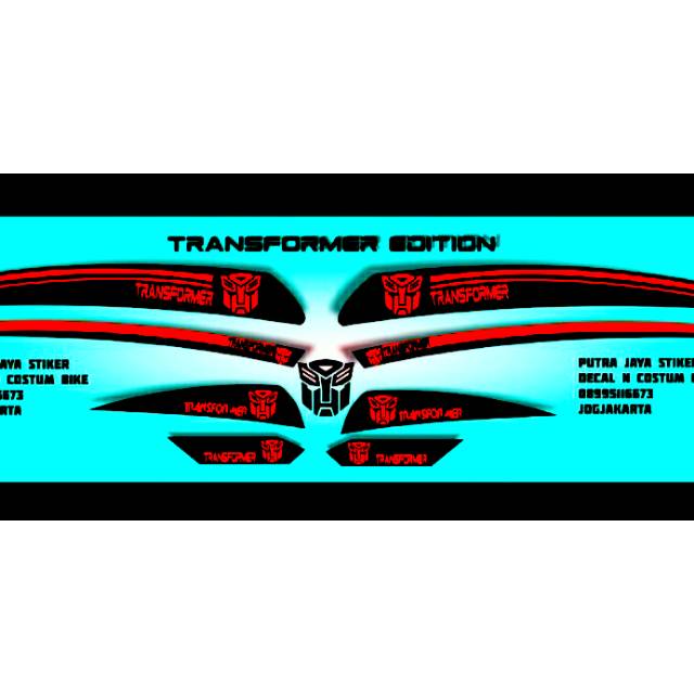 Decal stiker sepeda frame lengkung.exotic. aloeca. Yokohama.Darson.interbike