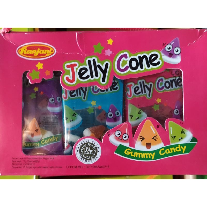 

Permen jelly aneka bentuk dan rasa