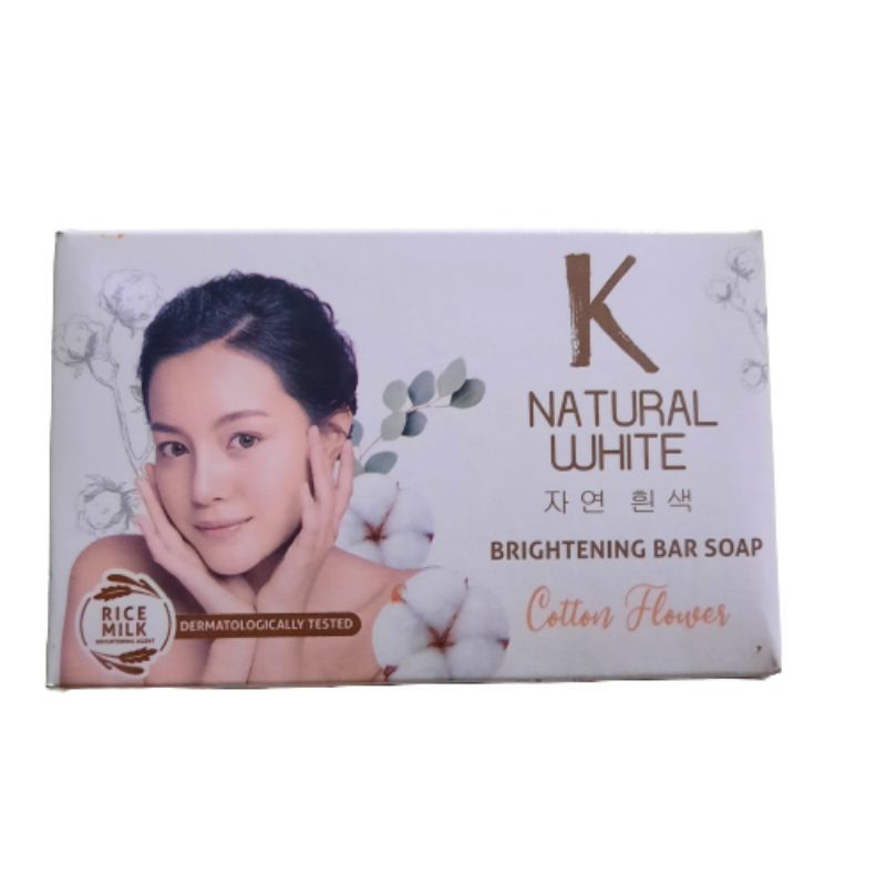 K Natural White Barsoap - Sabun Batang 85g