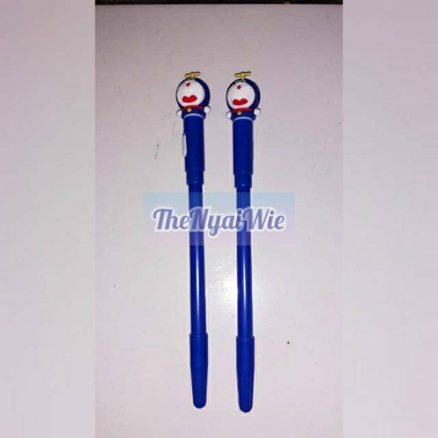 TNW COD Pulpen Karakter Doraemon LED Unicorn Pulpen Lucu Pulpen Gel Pulpen Nyala Pulpen Unik