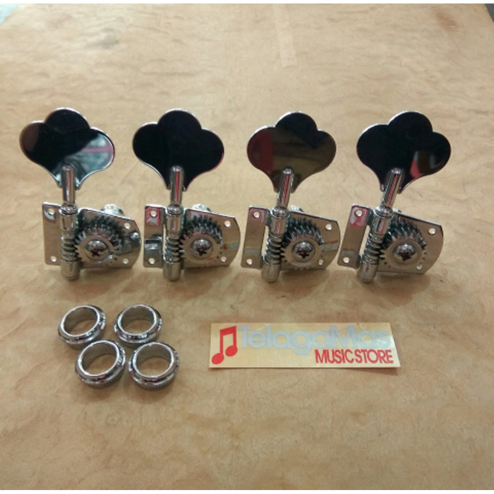 bass tuning pegs machine head tuner dryer fender squire jazz bass original