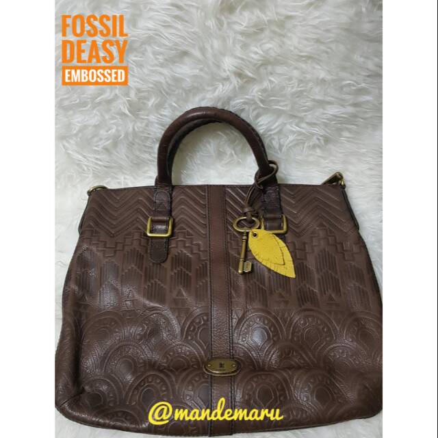 Fossil Deasy Large Embossed