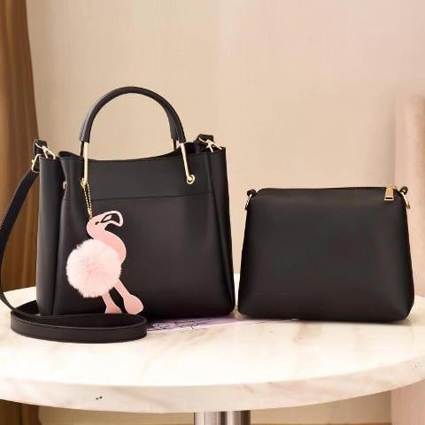 ZC 2162 RISCE TAS HAND BAG 2IN1 IMPORT WANITA CEWEK PEREMPUAN JAKARTA BATAM