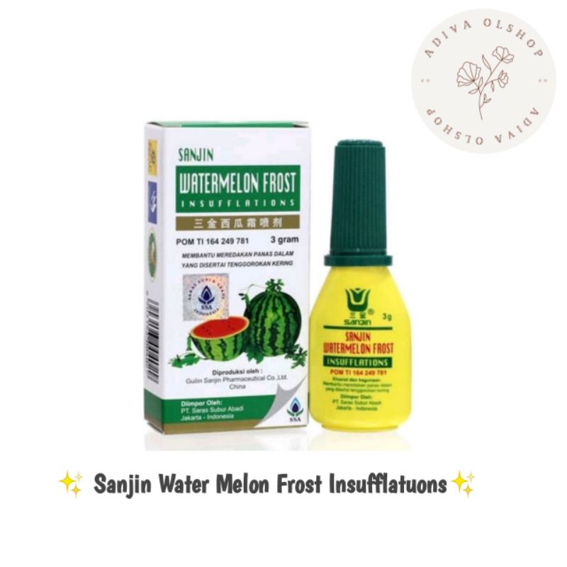 

ADIVA✨SANJIN WATERMELON FROST INSUFFLATUONS✨