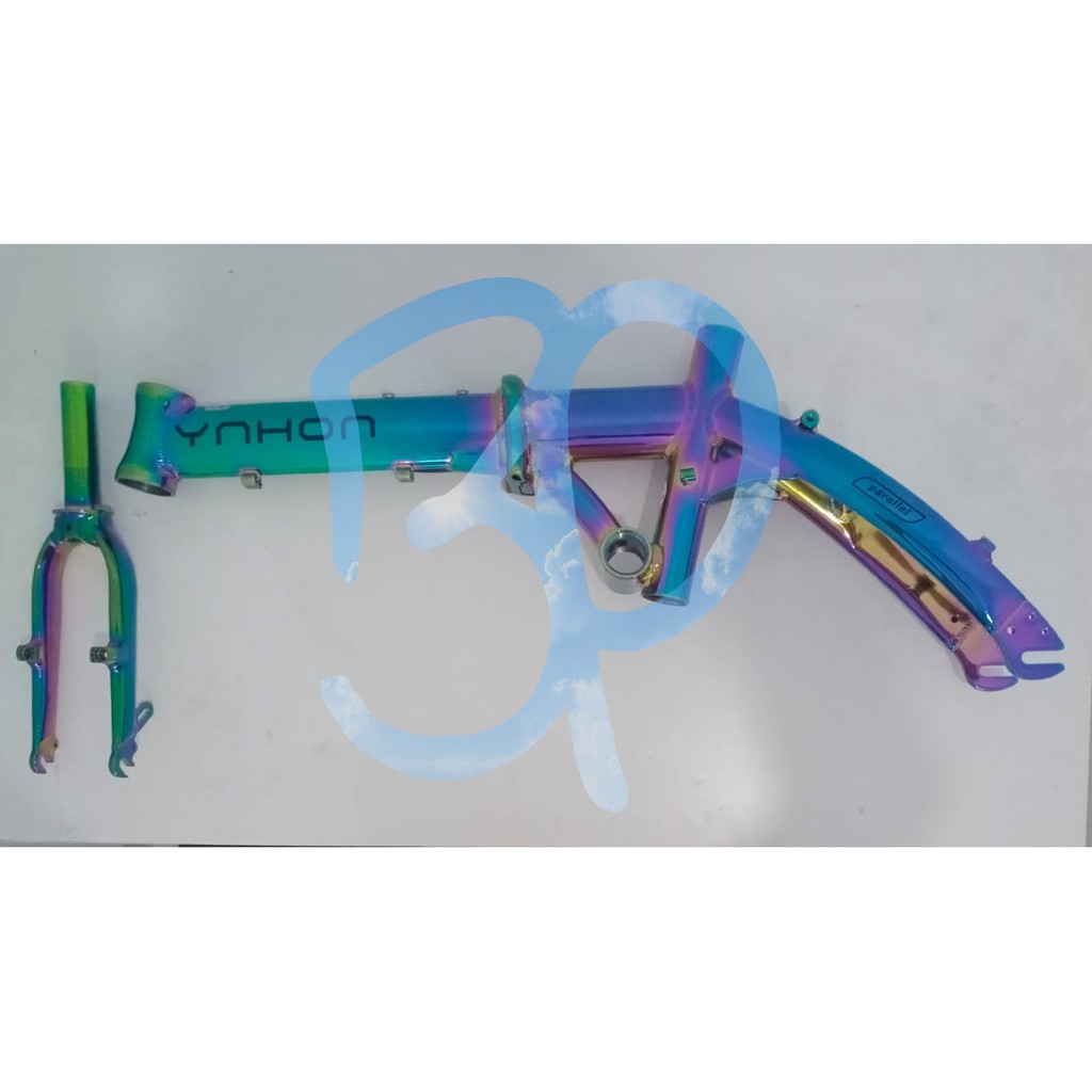 YNHON FRAME FOLDING BIKE / RANGKA SEPEDA LIPAT 412 / 14-16INCH