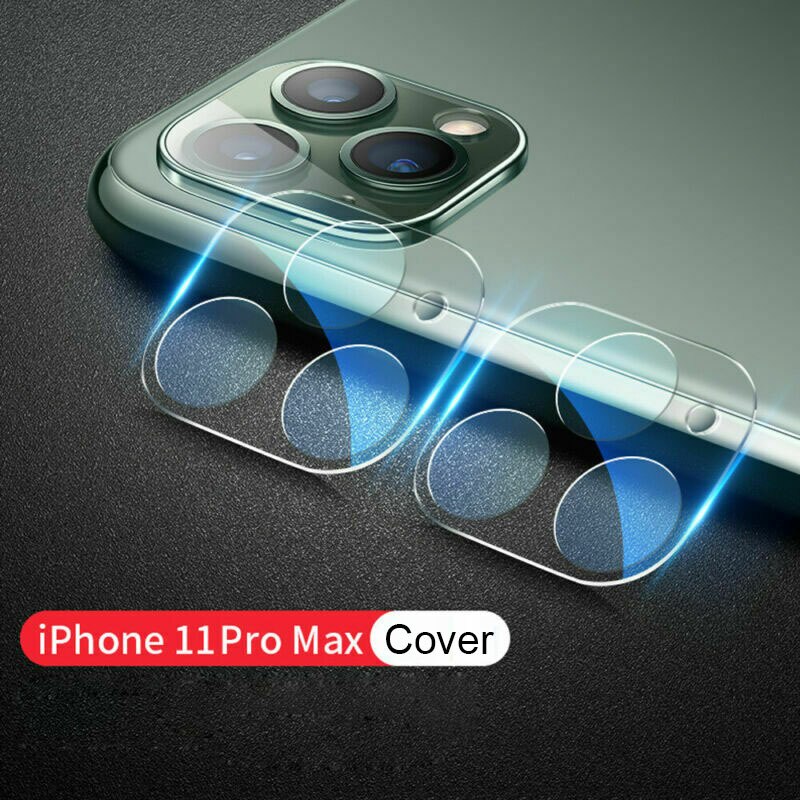 2pcs Tempered Glass Pelindung Lensa Kamera Belakang For Iphone 11 Pro Max X Xs Xr Max 12