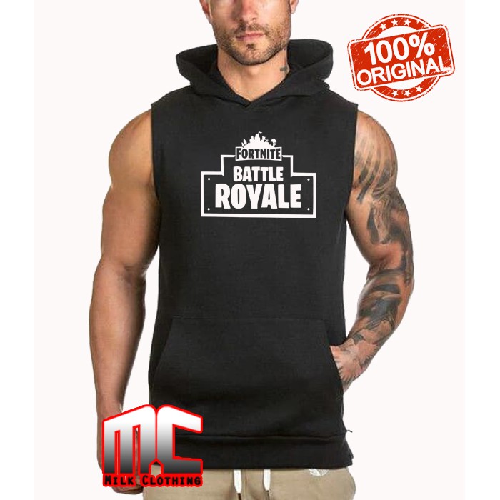 Vest Hoodie Rompi Fortnite Battle Royale - Milk Clothing