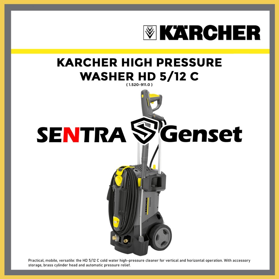 Mesin cuci steam Jet cleaner High pressure washer Karcher HD5/12C