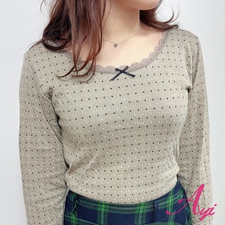 Cocoa Sweater Kaos  Wanita  Lengan  Panjang  Bahan Hangat 