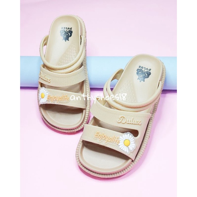 *NEW* Sandal Selop / Selop Tali Anak Perempuan DULUX 323 Bunga Matahari Size 30-35