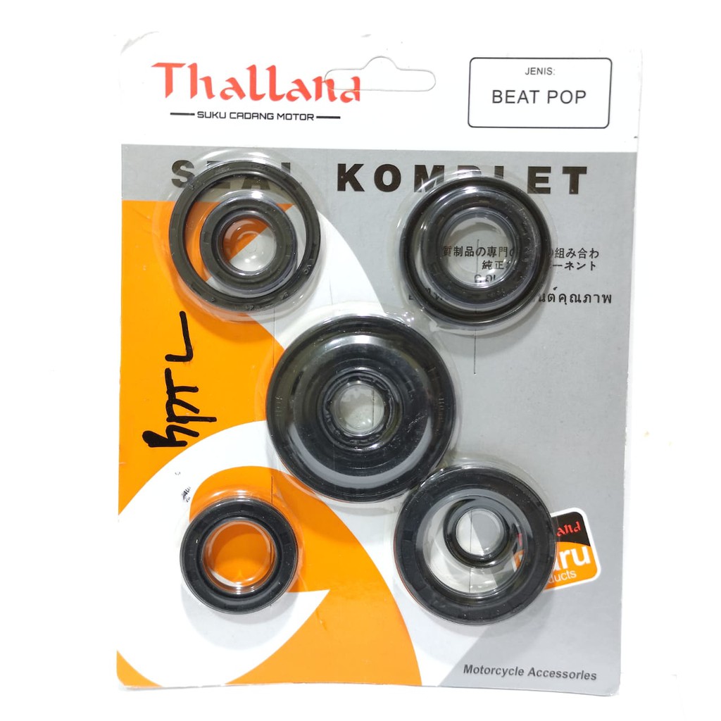 SEAL SIL OLI KOMPLIT SET BEAT POP ESP SCOOPY VARIO FI 110 ESP THALLAND