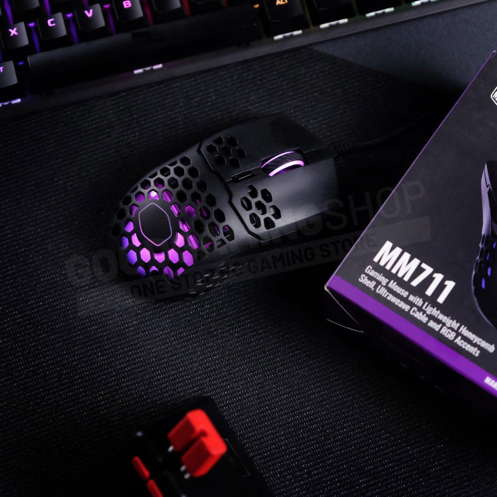 CoolerMaster MM711 RGB - Gaming Mouse