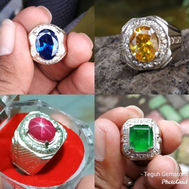 KING SAFIR ROYAL BLUE, YAKUT, SIEM BANGKOK STER, ZAMRUD