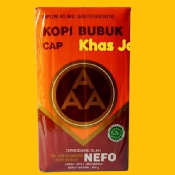 

Kopi Bubuk Khas Jamb i Nefo AAA 250 Gram