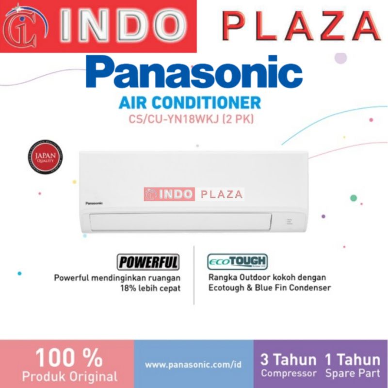 AC PANASONIC 2 PK YN-18WKJ