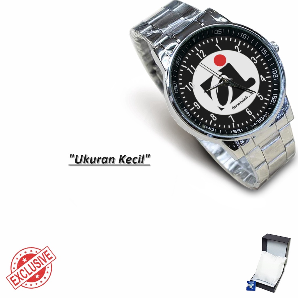 Jam Tangan Rantai Couple ORANG INDONESIA - 1 (Mantul)