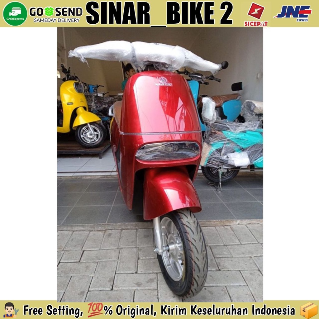 Sepeda Motor Listrik EXOTIC STERRATO Electric E Bike 800 Watt