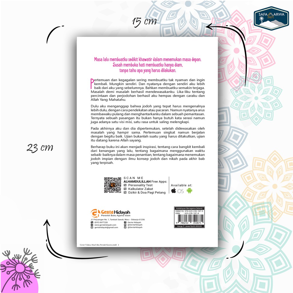 BUKU MOTIVASI ISLAM - BUKU ISLAM - TUHAN MAAF AKU PERNAH KECEWA-5