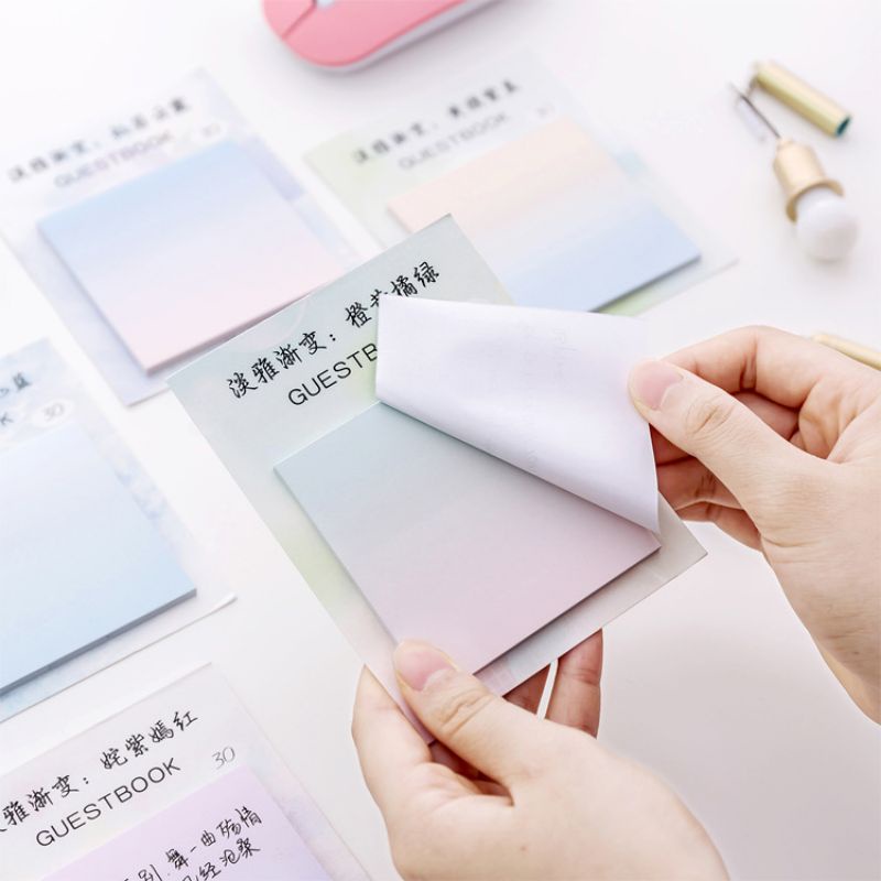 

imoda Notes memo card 30 lembar gradien
