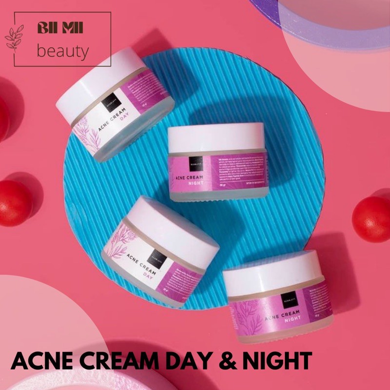 Scarlett Whitening Day Cream Scarlett Nught Cream Scarlett Krim Jerawa scarlett