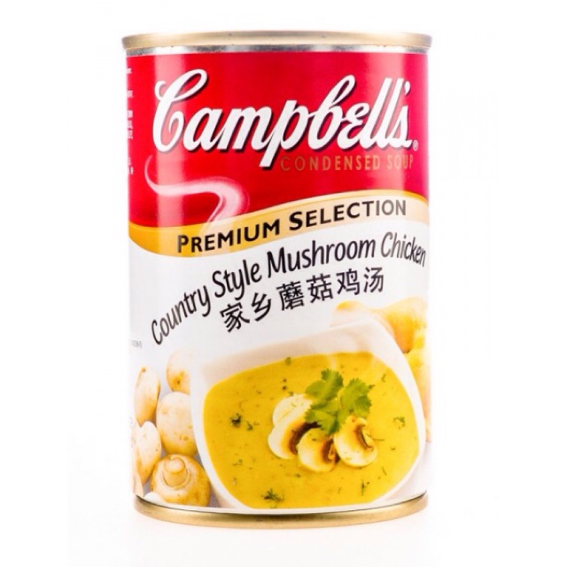 

Campbells country style mushroom chicken