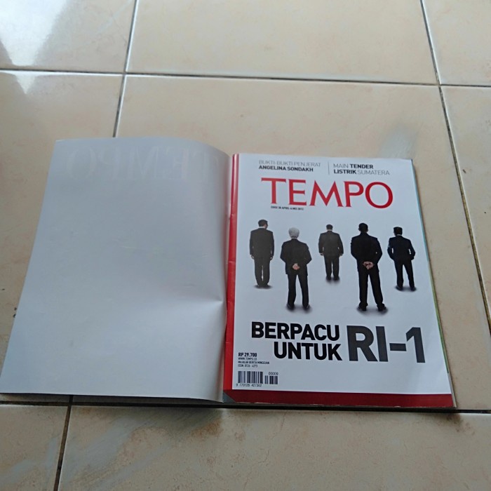 ORI MAJALAH TEMPO EDISI 30 APRIL 6 MEI 2012 UNTUK RI1