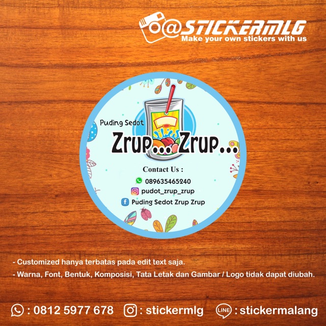 

Sticker Label Produk 028