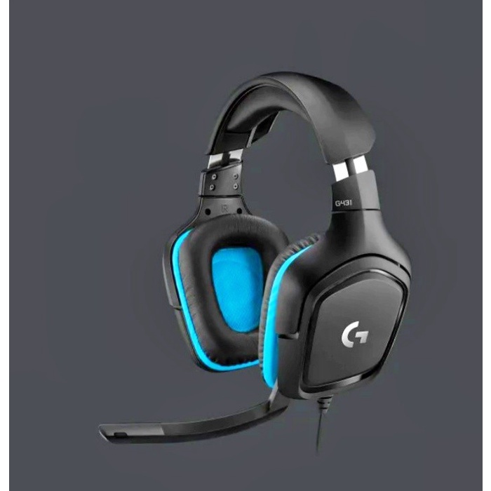 Headset Gaming Logitech G431 7.1 Surround Sound