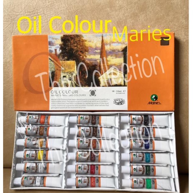 

Best Seller! Atk0357Mr 18 Warna Oil Colour Maries E1388B Maries Cat Minyak Terpercaya