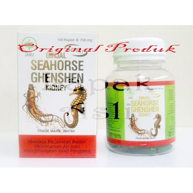 Diskon Obat Sehat Ginjal Seahorse Ghenshen Kidney Terbaru