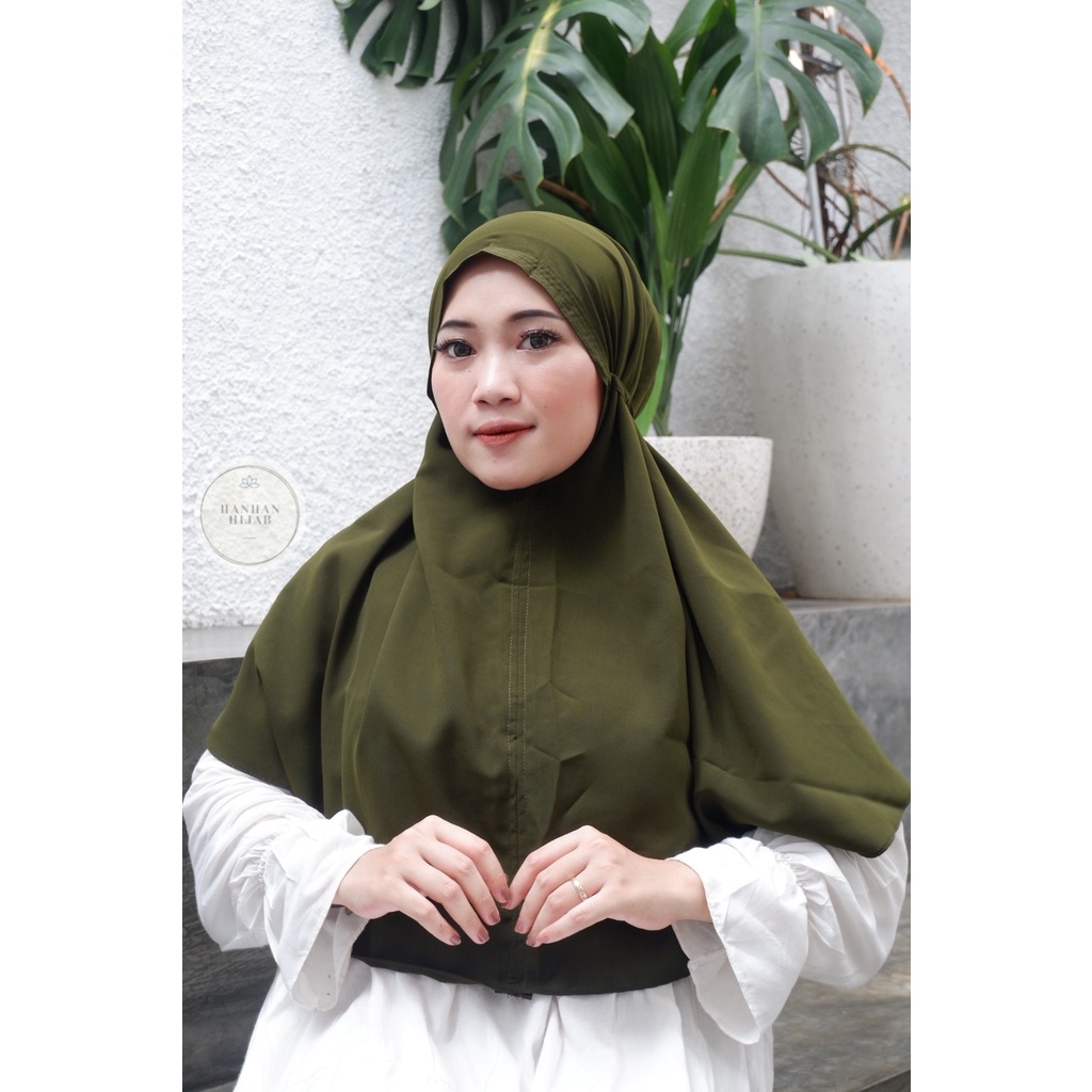 𝗛𝗮𝗻𝗵𝗮𝗻 𝗛𝗶𝗷𝗮𝗯 - Daily Bergo Maryam Wolfis (Hijab Instan Wolfis)