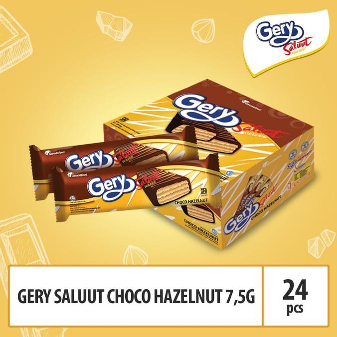 

Cuci Gudang Awal Tahun Gery Saluut Choco Hazelnut - 7,5 (CSP4HZ) / Box Big Sale