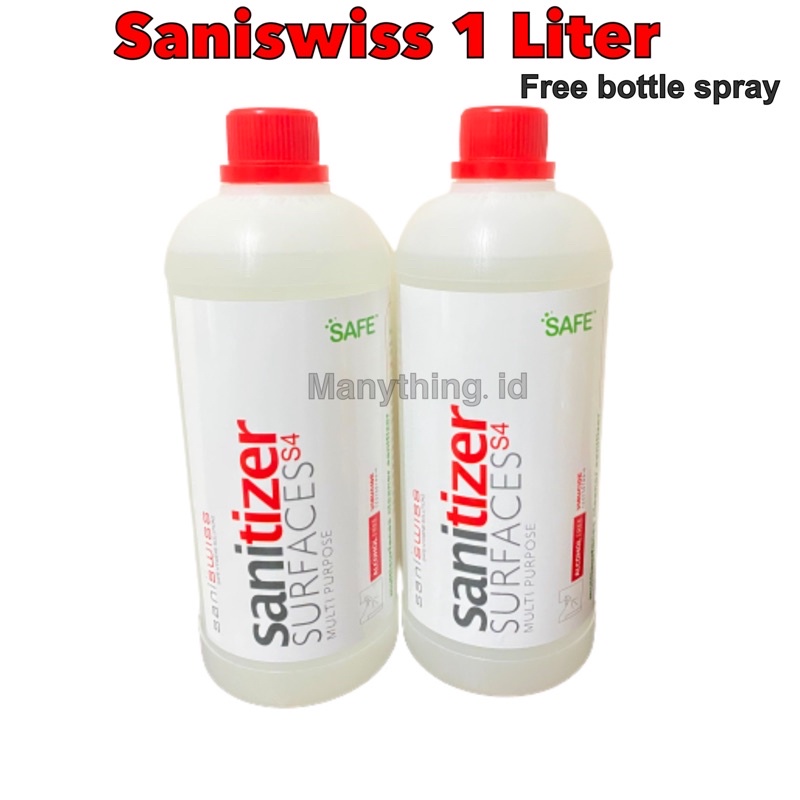 BIO SANISWISS / SANISWISS SANITIZER 500 ML DISINFECTAN / PROMO BIO SANITIZER FOOD GRADE