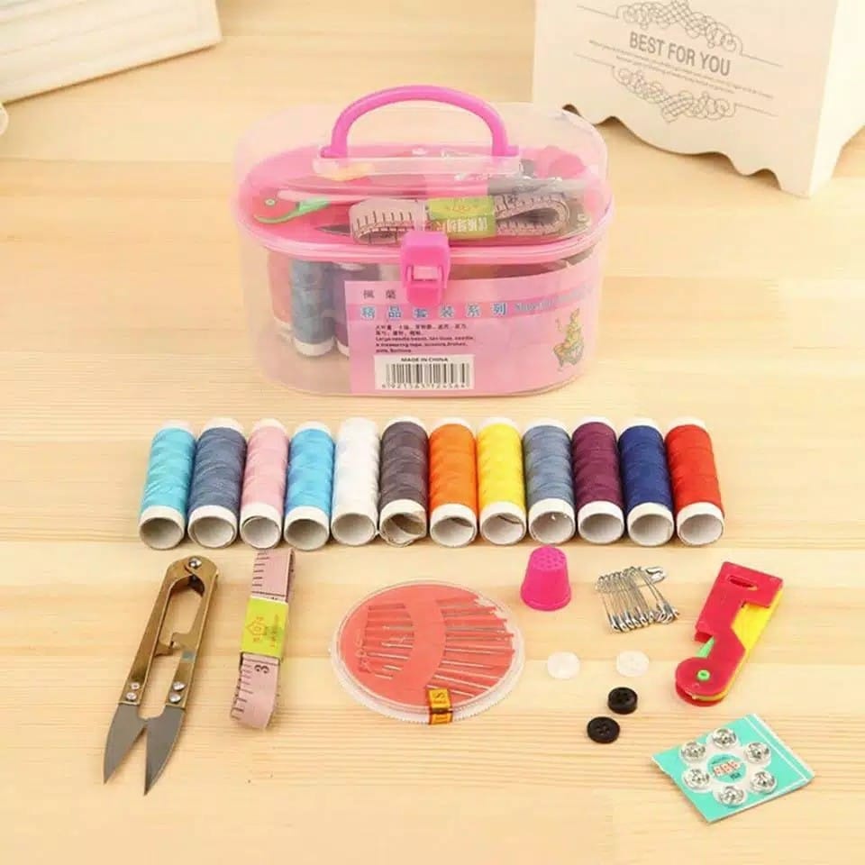 set alat jahit, jahit, peralatan jahit lengkap