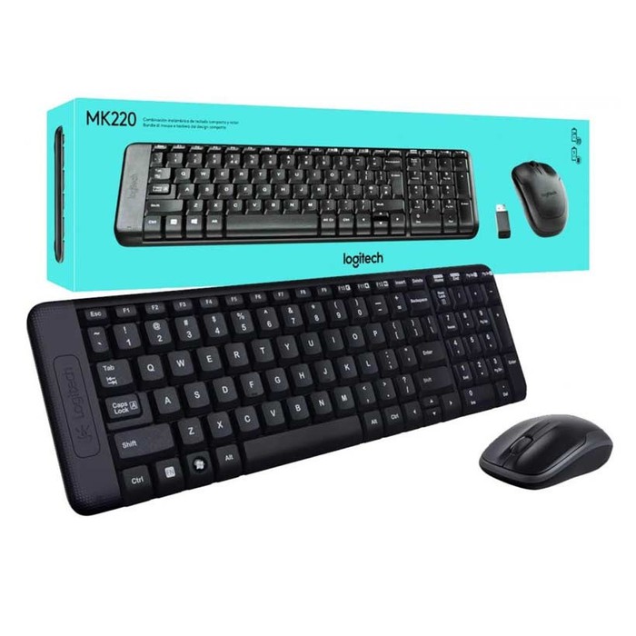 Logitech MK220 Keyboard Mouse Combo Wireless