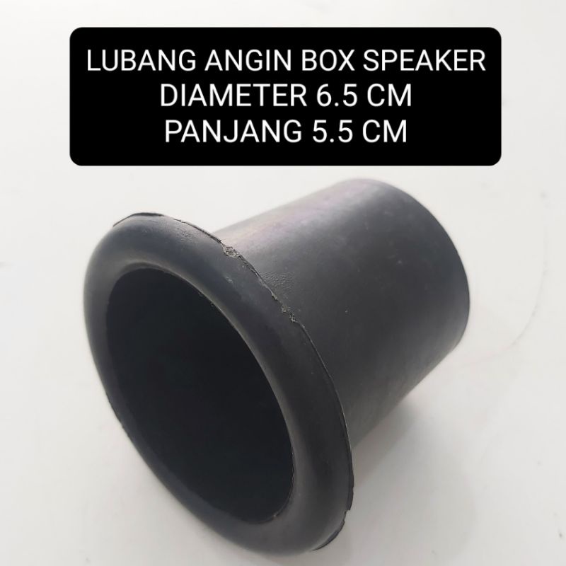 Lubang Angin Box Speaker Panjang 5.5 Cm Plastik PVC