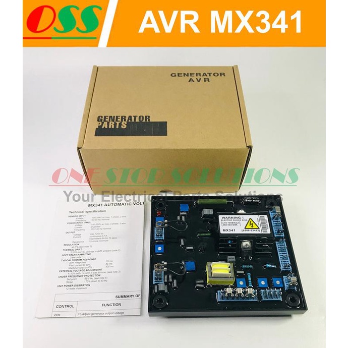 AVR GENERATOR MX341 AVR MX 341 GENSET