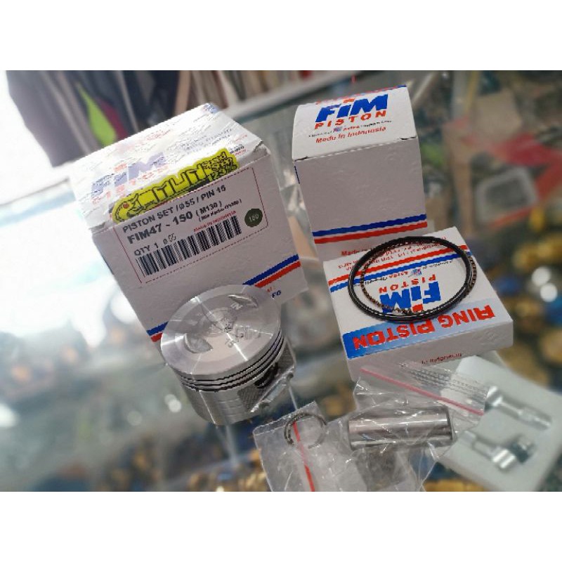 seher piston kit fim mio 55mm pin 15 original fim