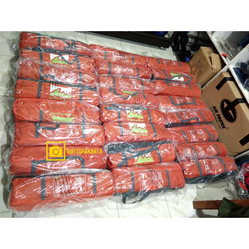 tenda tendaki borneo 4 dark grey/ almond/ blue harbour/ orange mountain inn sport not great outdoor 