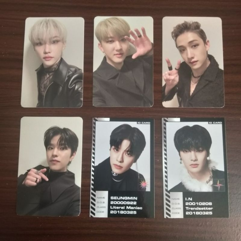 STRAYKIDS OFFICIAL PHOTOCARD ALBUM ORDINARY ODDINARY PC SKZ FELIX CHANGBIN BANGCHAN SEUNGMIN ID CARD