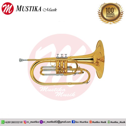 Jual OSTRAVA MARCHING MELLOPHONE GOLD LACQUER + CASE Shopee Indonesia